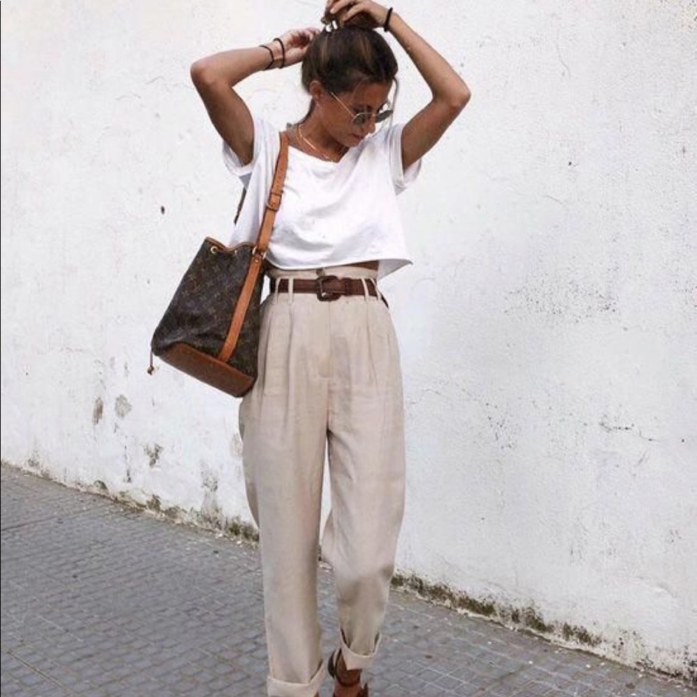 Vintage Linen Pants